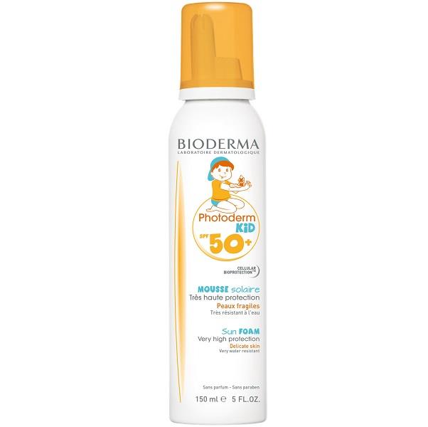 فوم ضد آفتاب بچگانه بایودرما BIODERMA PHOTODERM KID SPF+50 150ml